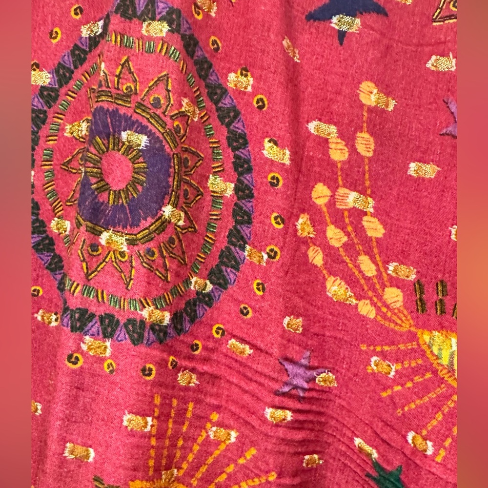 FARM Rio Celestial Pink Cropped Pants - Picture 5 of 5